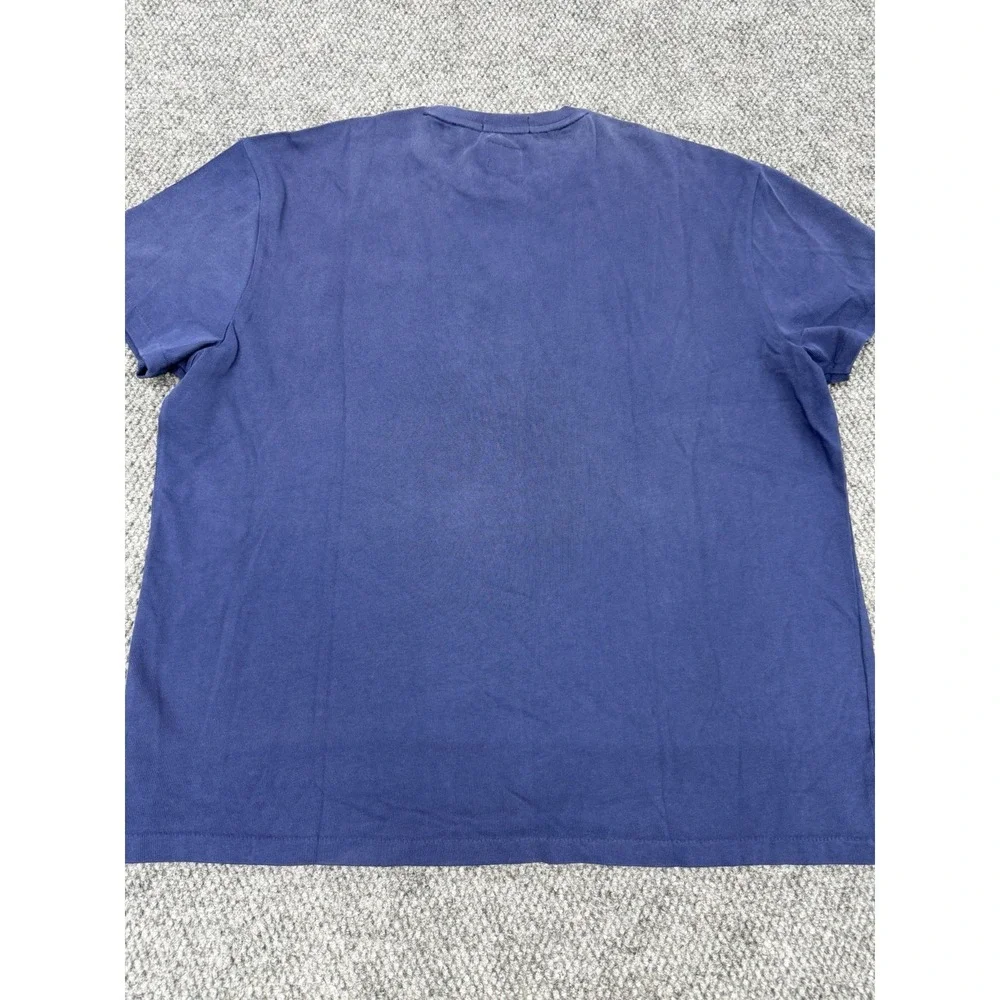 Polo Ralph Lauren x New York NY Yankees Men's XL Cotton Pocket T-Shirt Navy Blue